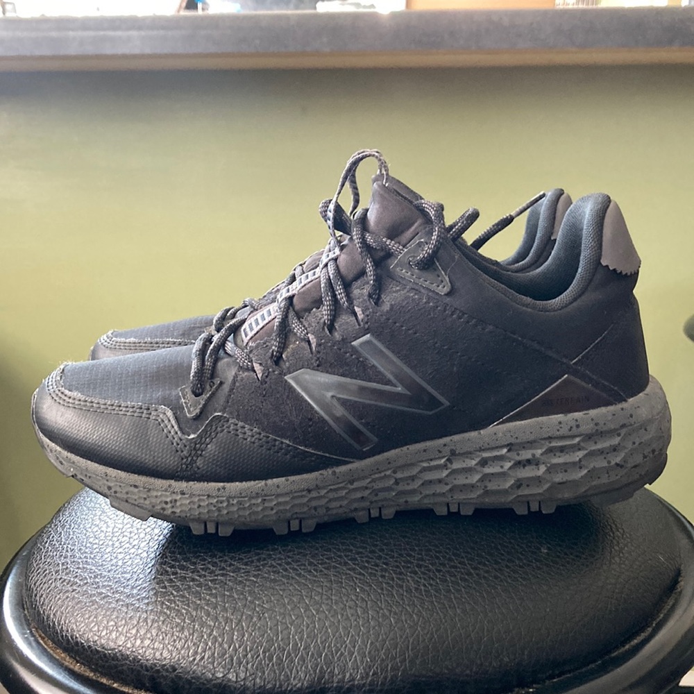Men’s New Balance Fresh Foam Crag TR Shoe. Black. Size 8.5